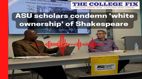 Arizona State U. scholars slam 'white ownership' of Shakespeare