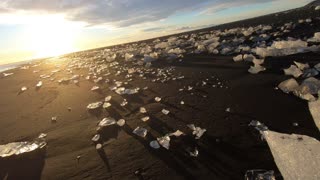 Glacier lagoon in Iceland