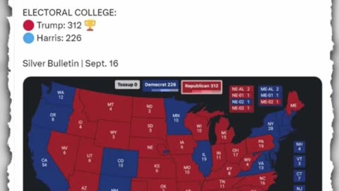 Polls predict a landslide #victory for #trump 🇺🇸 #unitedstates #donaldtrump #maga #election2024