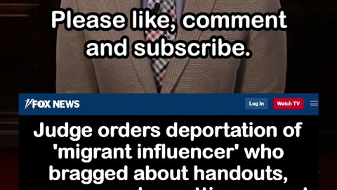 Judge Orders Deportation of Migrant Influencer Who Bragged About Handouts, Squatting