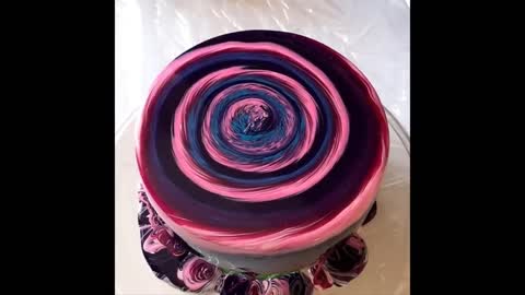 Most Satisfying Mirror Glaze Cake Decorating Compilation