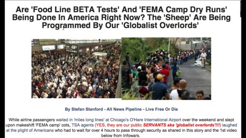 The Madness Is Just Beginning! Long Lines, Emergency Drills, And The Bigger Agenda REVEALED!!!