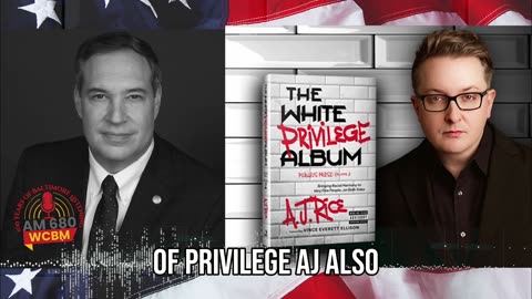 AJ Rice on The Andrew Langer Show | Unpacking The White Privilege Album on WCBM 680