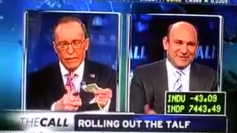 2011, CNBC's Larry Kudlow Lights A Dollar Bill on Fire (.3, 5)