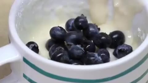 Blueberry muffin recipe