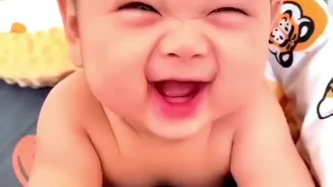 Cute Baby Laughing