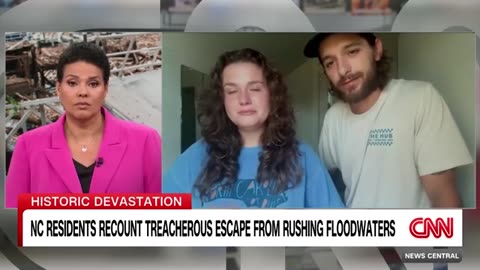 Survivors describe the moment Hurricane Helene struck their home