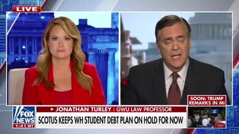 Jonathan Turley_ Forgiving BILLIONS in student loans is an 'UNCONSTITUTIONAL EFF