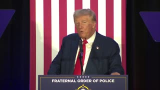 Trump: Promises to Strengthen Police Protections & Crack Down on Marxist Prosecutors