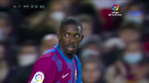 Barcelona vs Real Betis 1-0