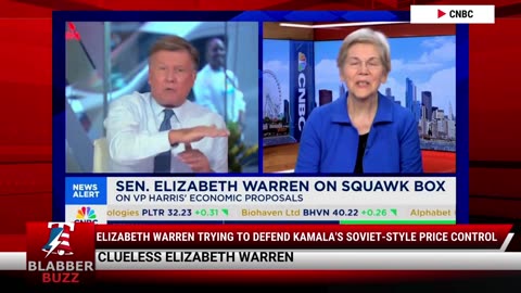 Elizabeth Warren Trying To Defend Kamala's Soviet-Style Price Control