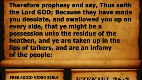 Bible Book 26. Ezekiel Complete 1-48, King James Version (KJV) Read Along Bible