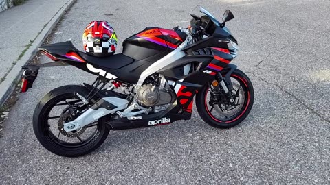 Aprilia RS457 after first service - new tires, thoughts