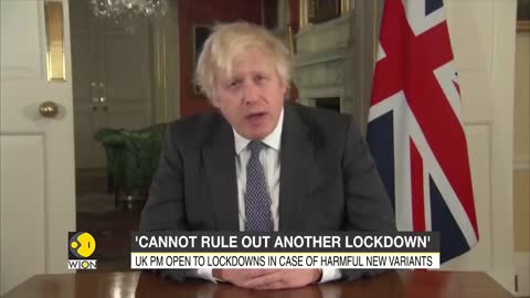 UK PM Boris Johnson is open to new lockdowns in case of harmful new