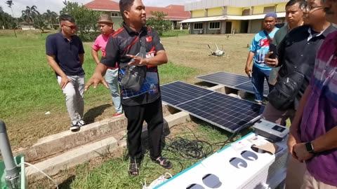 P31 Free Energy Solar + Hydraulic Water Ram Pump Irrigation, Pengairan Ladang Ramp Pam Air @AUTP 11 Jul 2024