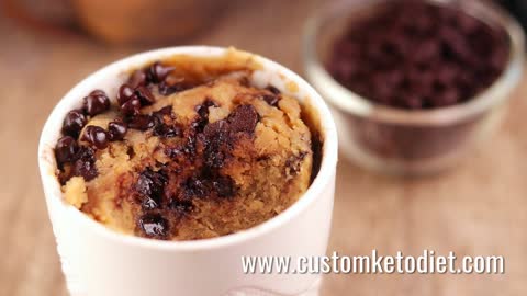 Keto Choco-Peanut Butter Mug Cake