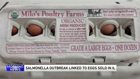 Eggs sold in Illinois, Wisconsin recalled following salmonella outbreak