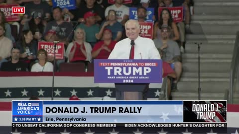 Mike Kelly - we're gonna get a real leader in the white house