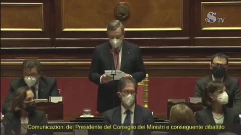 Mario Draghi, Senato, 17/2/21