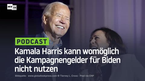 Kamala Harris kann womöglich die Kampagnengelder für Biden nicht nutzen