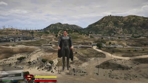 gta 5 mods - superman vs thanos