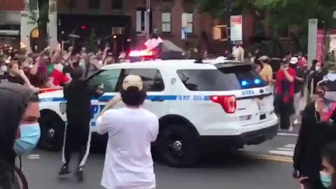 NYPD pile-driving through left-wing trash 2