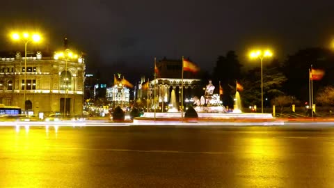 Time-lapse in Spanish traffic