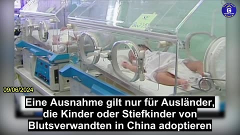 【DE】Das kommunistische China beendet ausländische Adoptionen chinesischer Kinder