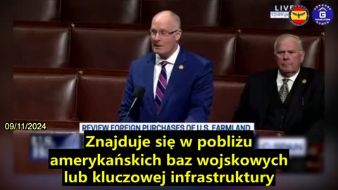 【PL】Ustawa o Ochronie Amerykańskiego Rolnictwa przed Zagranicznymi Przeciwnikami Przechodzi w Izbie