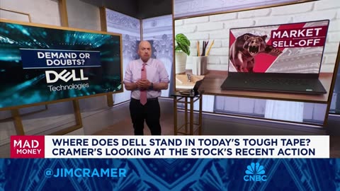 Cramer is digging into whether Dell's pullback is a chance to buy