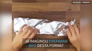 Dias maneiras estranhas de preparar bife!