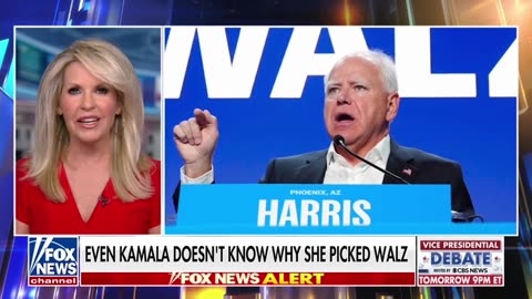 Monica Crowley: Walz Has To Defend Kamala's Radical Record and His Own At VP Debate