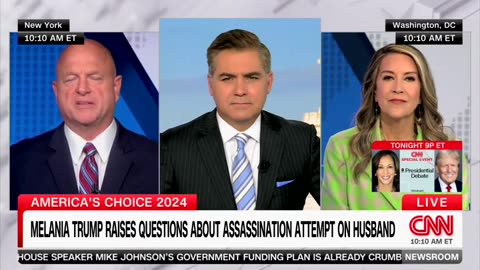 CNN Commentator Calls Melania Trump 'Irrelevant' After Speaking Out About Assassination Attempt