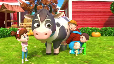 Old MacDonald Had a Farm - 3D Animated Nursery Rhymes & Songs for Children