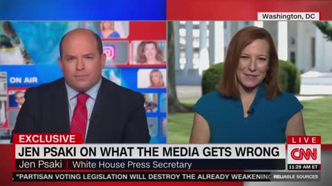 Brian Stelter interviews Jen Psaki