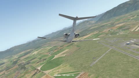 the Hawker 4000 - Xplane 11.55 - quik test before tweak - Kalispell -