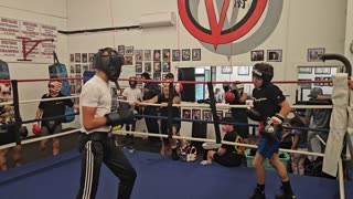 Joey sparring Tommy 1/24/24