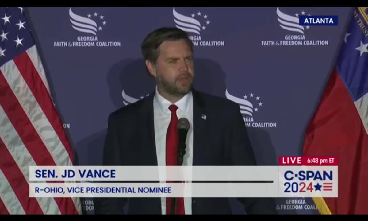 Senator JD Vance Remarks Faith and Freedom Dinner