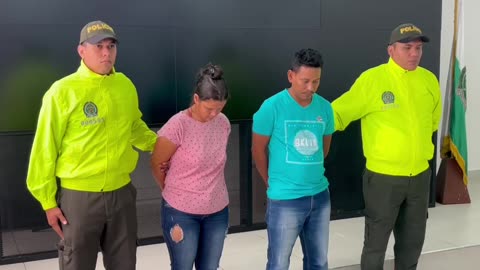 Captura pareja de esposos por homicidios de lideres sociales