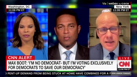 Max Boot: Vote Democrat to "Save Our Democracy" - LOL