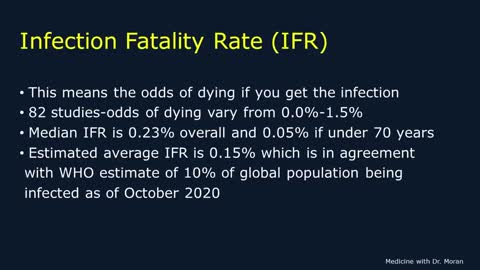 What May Happen in the World from COVID & the response with Dr. Moran