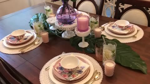 ***$50 Mother’s Day Dining Room Decor Haul Make-over Challenge***