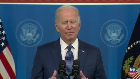 Biden: "I can't promise that every person will get every gift they want on time. Only Santa Claus can keep that promise"