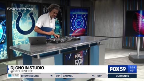 September 6, 2024 - DJ GNO Brings Friday Fun to Indy Morning Newscast