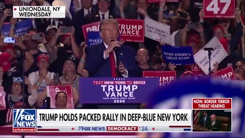 Trump PACKS arena in deep-blue state after 2nd assassination attempt