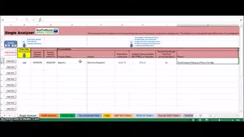 Unveiling the Ultimate Stock Investor's Secret with BTMA Spreadsheet #investmenttool for Dummies