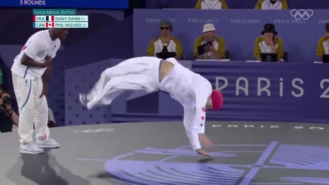 Phil Wizard becomes the first B-Boy to win Gold medal at Paris Olympic