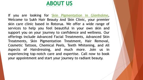 If you are looking for Skin Pigmentation in Glenholme