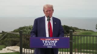 Donald Trump holds surprise press conference in Los Angeles - September 13, 2024