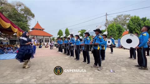 Drumband Lagu Alolo Sayang Cover Gema Nada Permusa